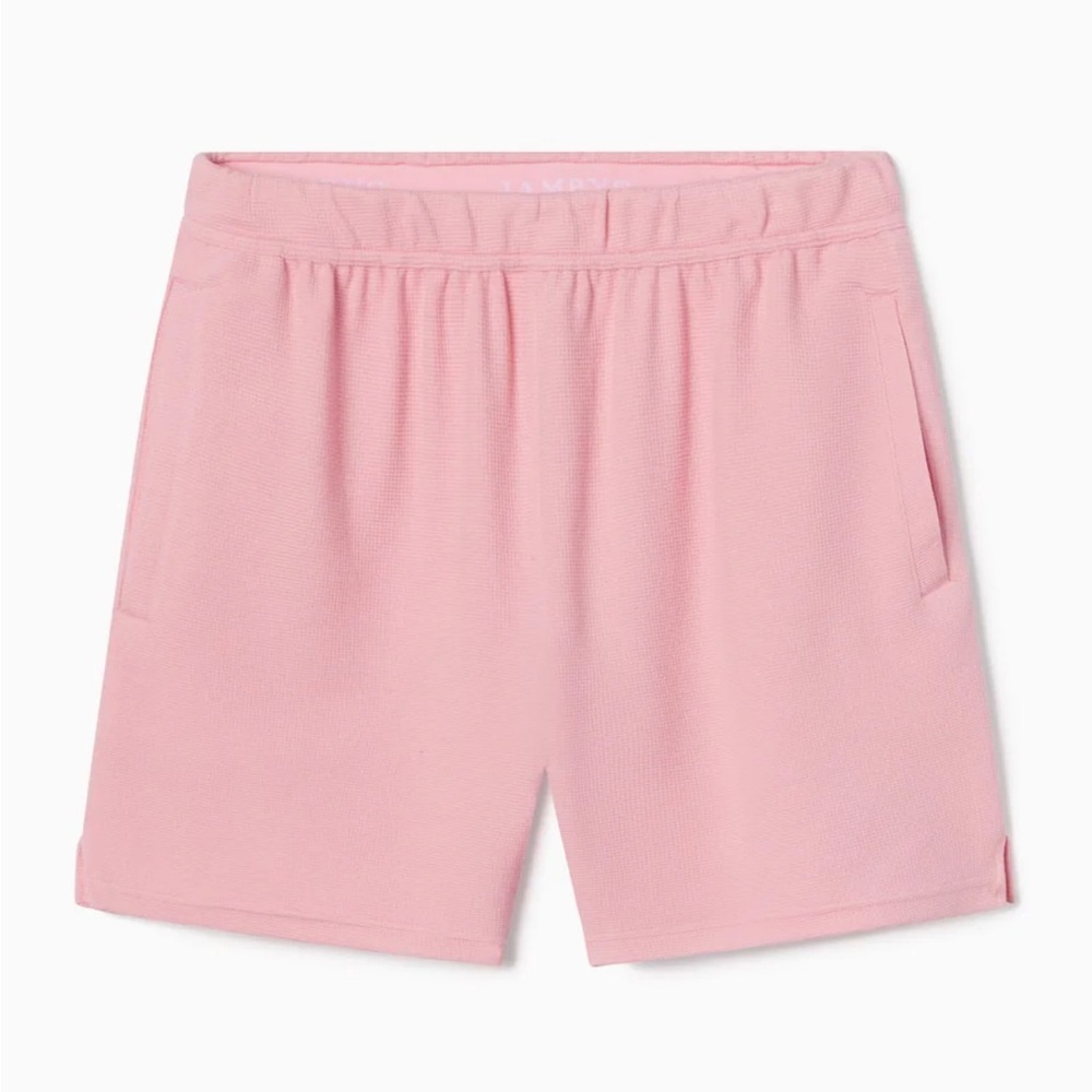 Jambys Flamingo Soffle Shorts, Size Large